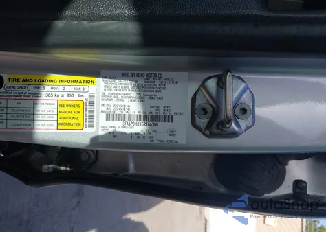 2016 Ford Fusion Se z USA, uszkodzony, nr VIN 3FA6P0HDXGR166300